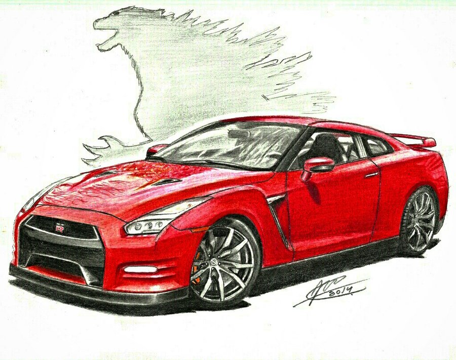 900x711 Nissan Gt R R35 (Godzilla) By Jmdesign35