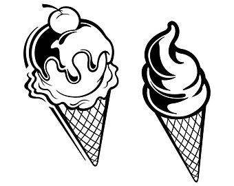 340x270 Cone Illustration Etsy