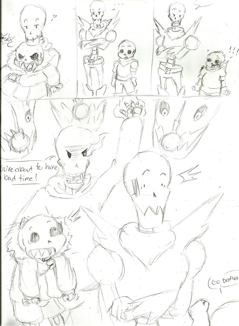 766x1044 Undertale Otp I Guess By Demonic Mutt