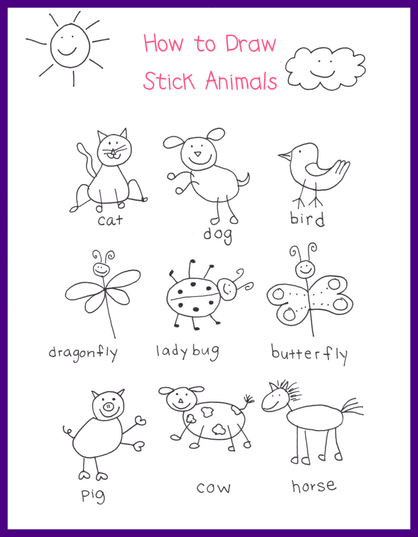 830x1065 12 Ideas Of Butterfly Drawing Kindergarten