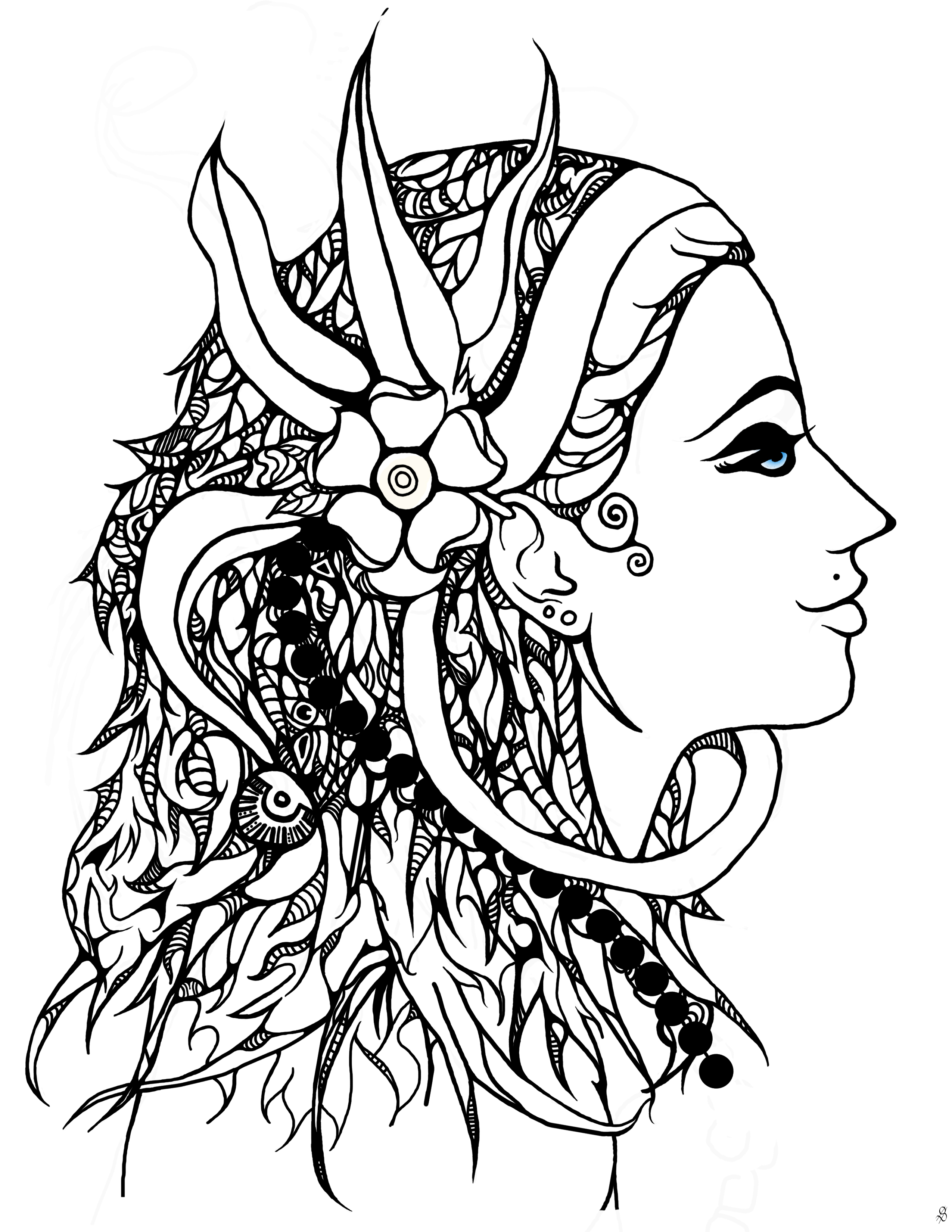 2550x3300 Gypsy Tattoo By Bens1n