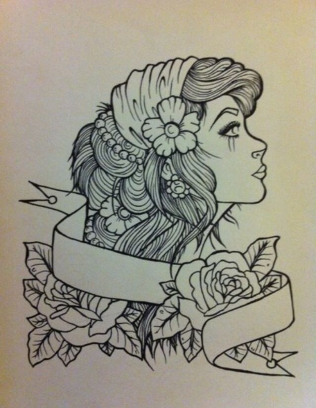 640x828 13 Latest Gypsy Tattoo Designs, Samples And Ideas