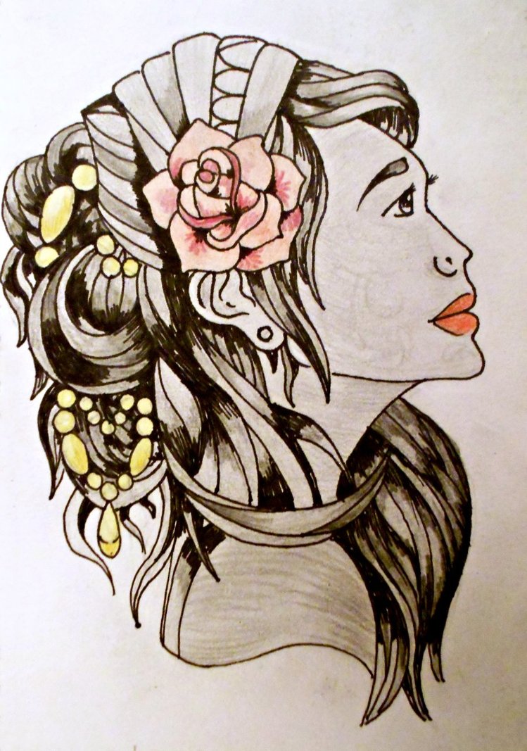 749x1067 Gypsy Head By Aaronsidney