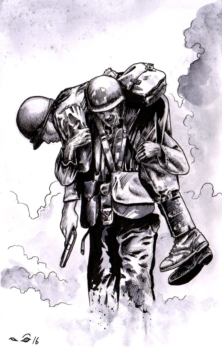 715x1118 Hacksaw Ridge By Emalterre