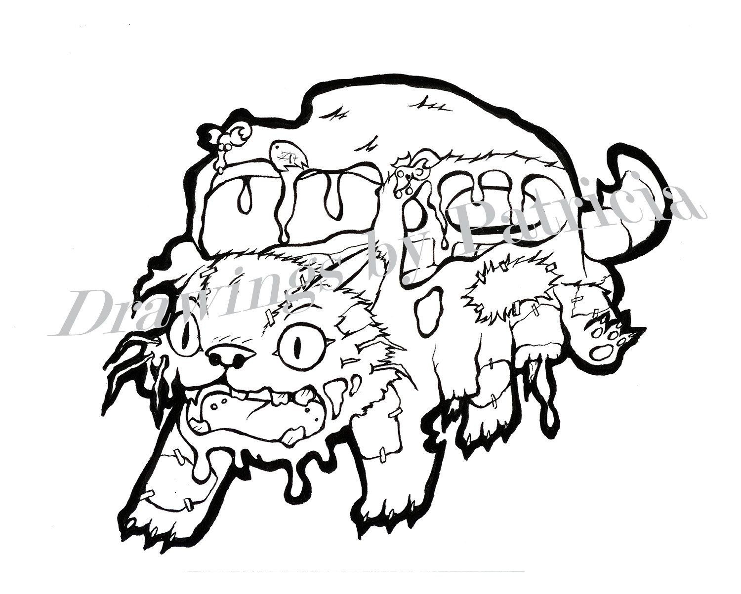 1500x1203 Halloween Drawings Inspired By Studio Ghibli Movies