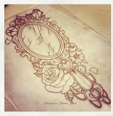 222x227 Image Result For Ornate Hand Held Mirrors Drawings Inked