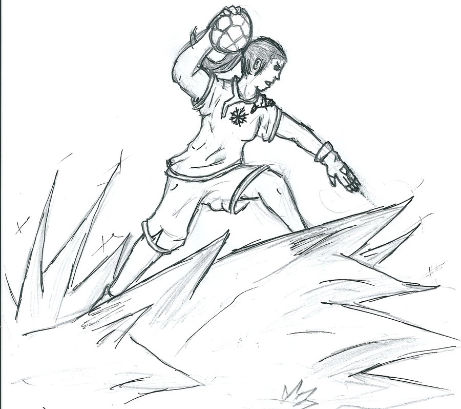 900x797 Handball Ice By Waarwolf