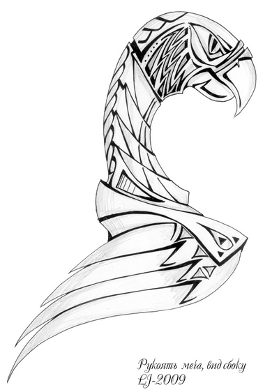 400x562 Sword Handle By Lonelyjoker