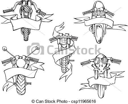 450x365 Collection Of Motorcycle Handlebar Drawing High Quality