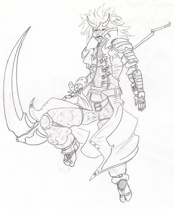 600x720 Warrior W Hannya Mask By Redkarasu