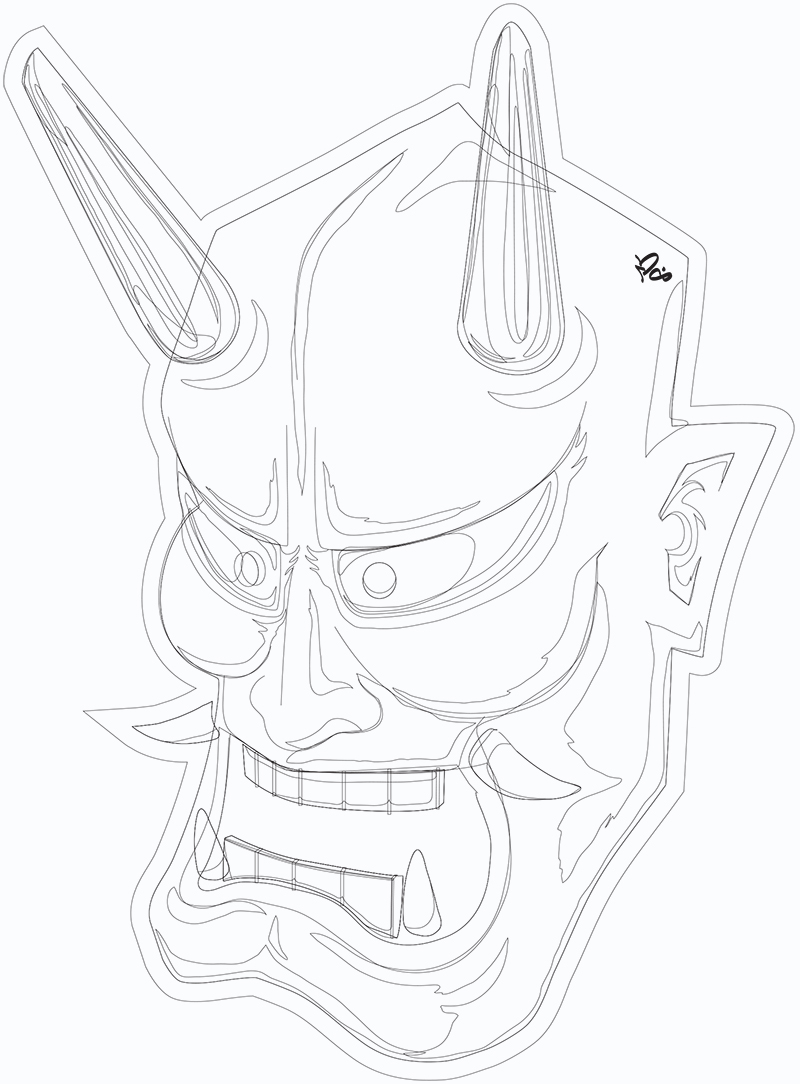 800x1084 Hannya Mask Gavin So's Website