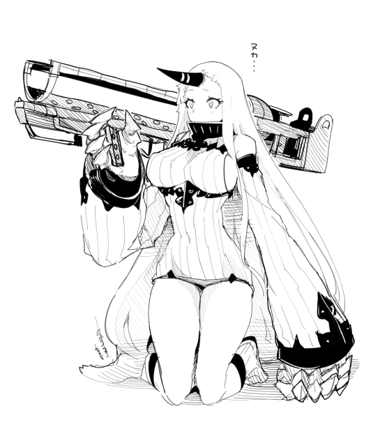 555x612 Harbour Princess With Fat Man Kantai Collection Know Your Meme