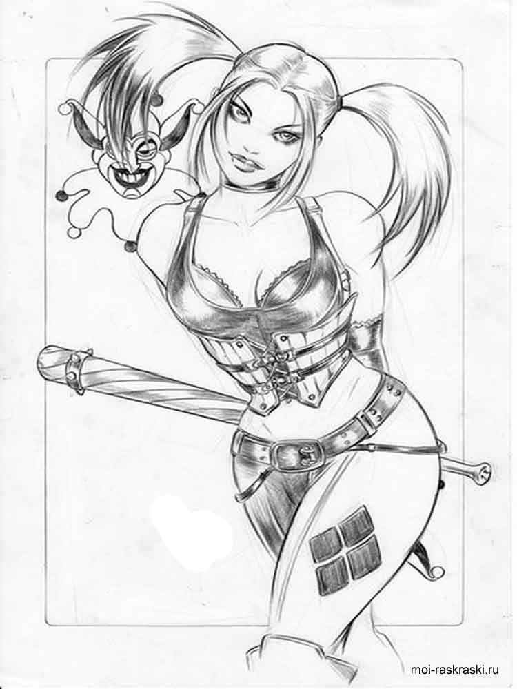 750x1000 Harley Quinn Coloring Pages Fresh Harley Quinn Coloring Games