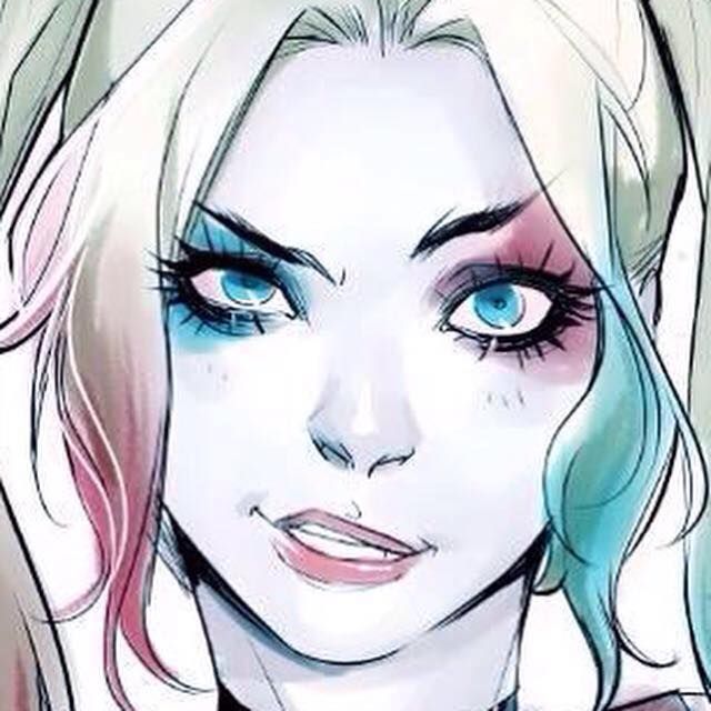 Harley Quinn Face Drawing at GetDrawings | Free download