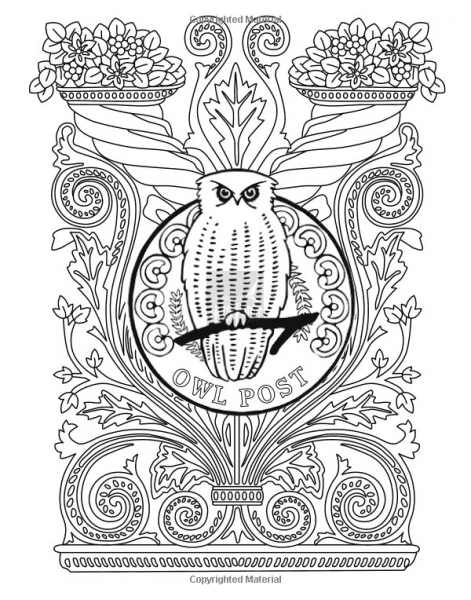 471x600 Photos Harry Potter Official Coloring Book First Pages Previews