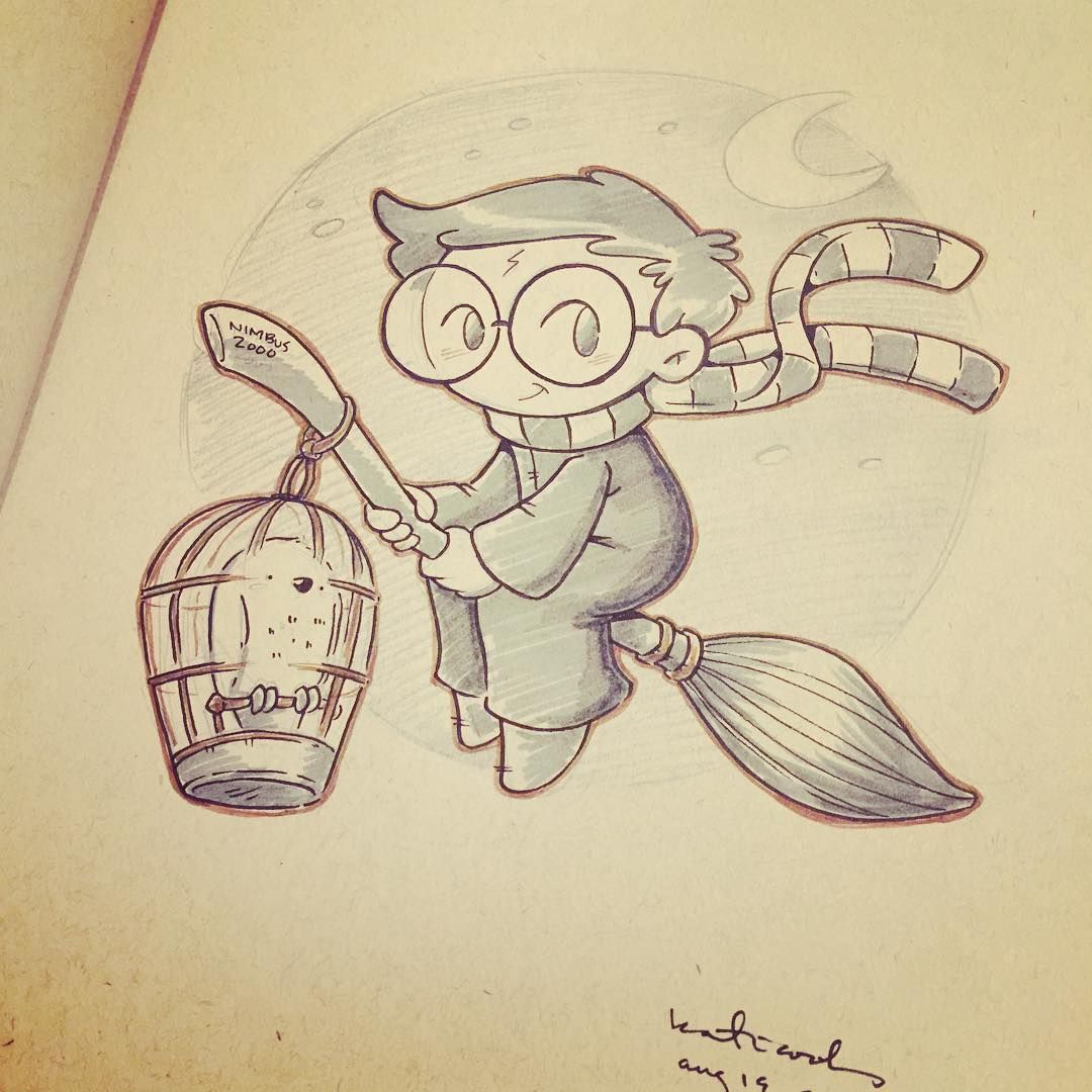 1080x1080 Quick Harry In My Sketchbook