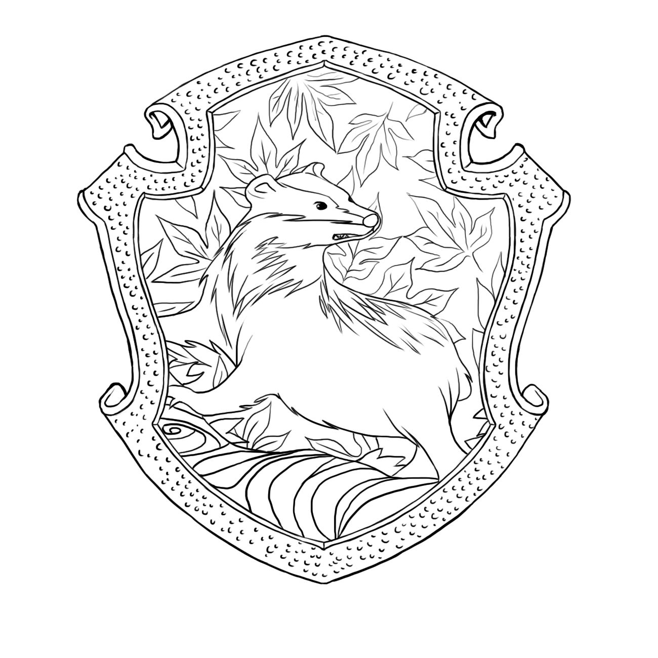 1300x1300 Colour Your Own Crestpottermore Insider