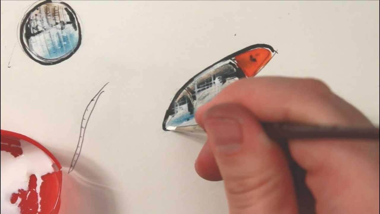 1280x720 How To Draw Headlights Part 2