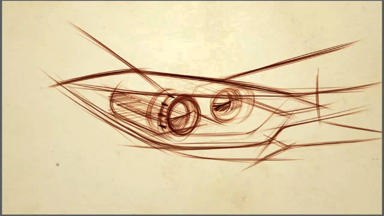1280x720 How To Draw Cars Dynamic Car Sketching