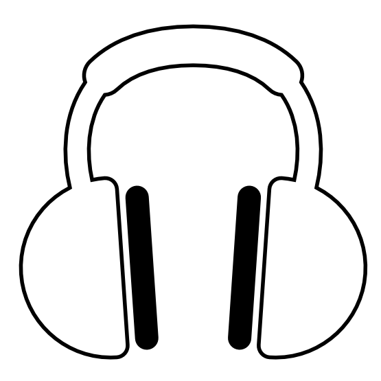 555x555 Headphone Clipart Equality