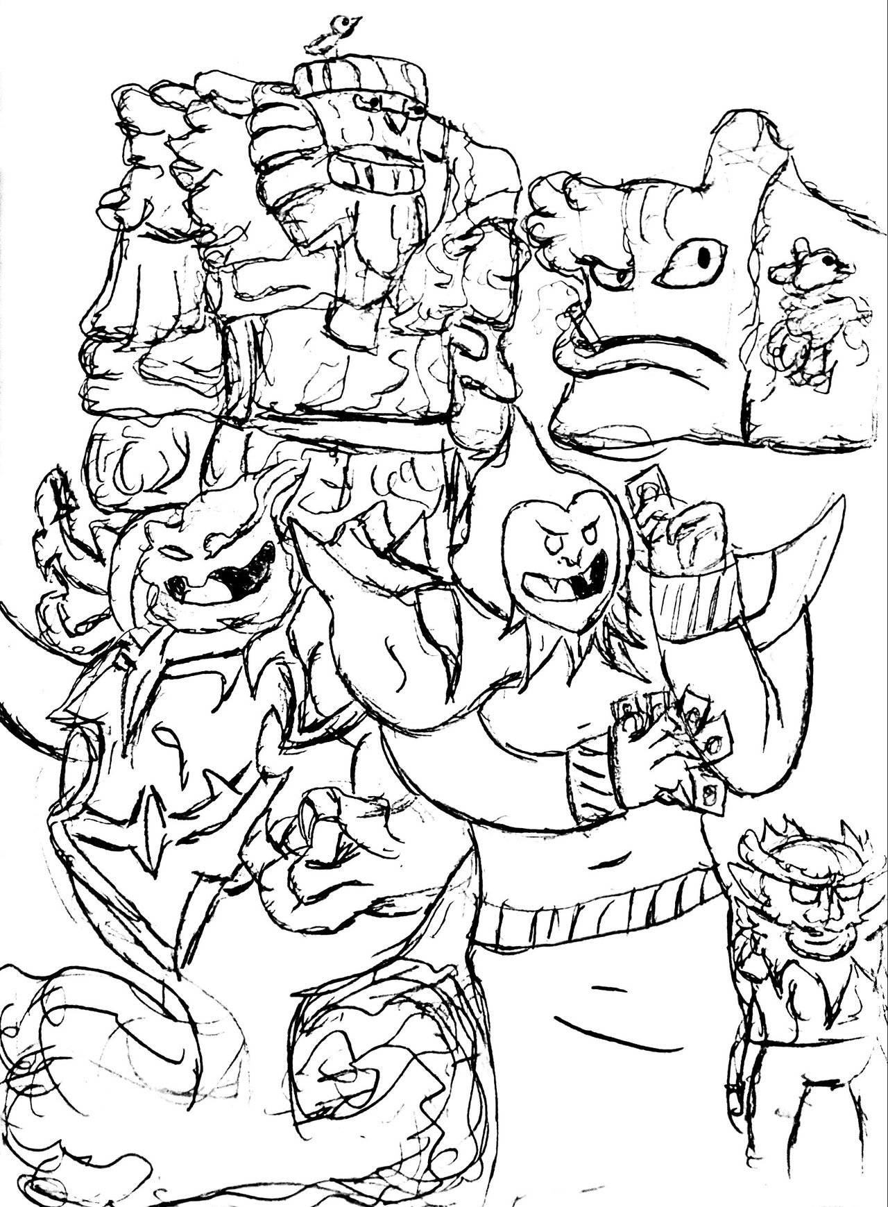 1280x1739 Recently Started Playing Hearthstone Again, Drew My Favourite Deck