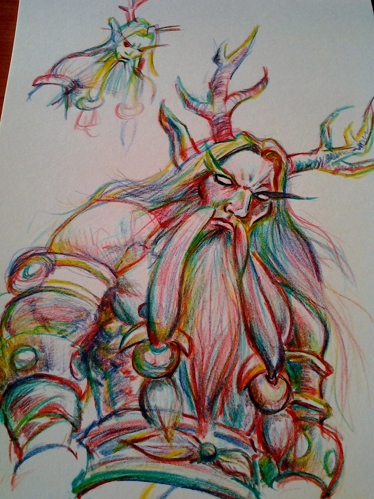 768x1024 Malfurion (Hearthstone) By C22dunbar