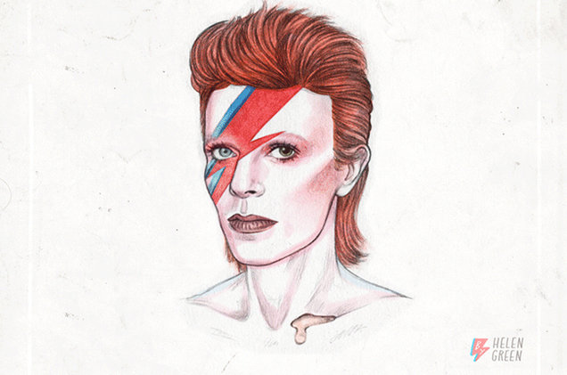 636x421 David Bowie Gif Artist Helen Green Explains Why The Legend Was Her