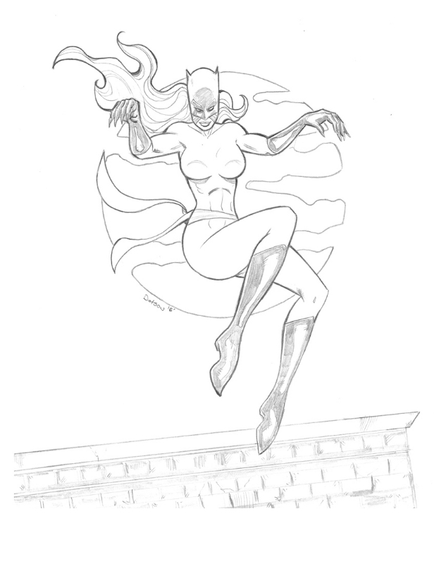 616x800 Hellcat, In Nicholas Guyette's Marvel Heroes And Villains Comic