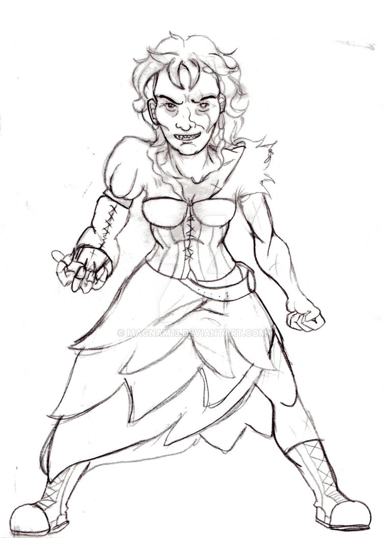 756x1057 Hellcat Maggie. By Magnam13