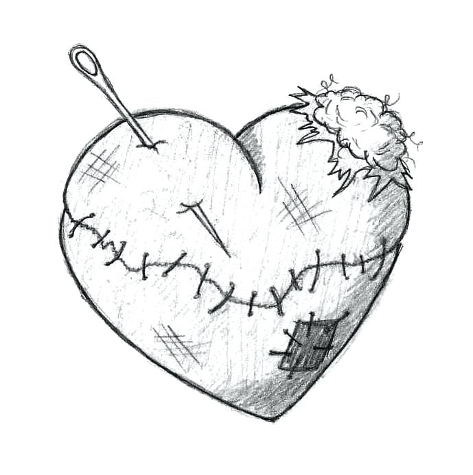 689x693 Pretty Heart Drawings Full Size Of To Draw A Pretty Heart