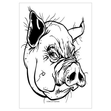 460x460 Hog Poster