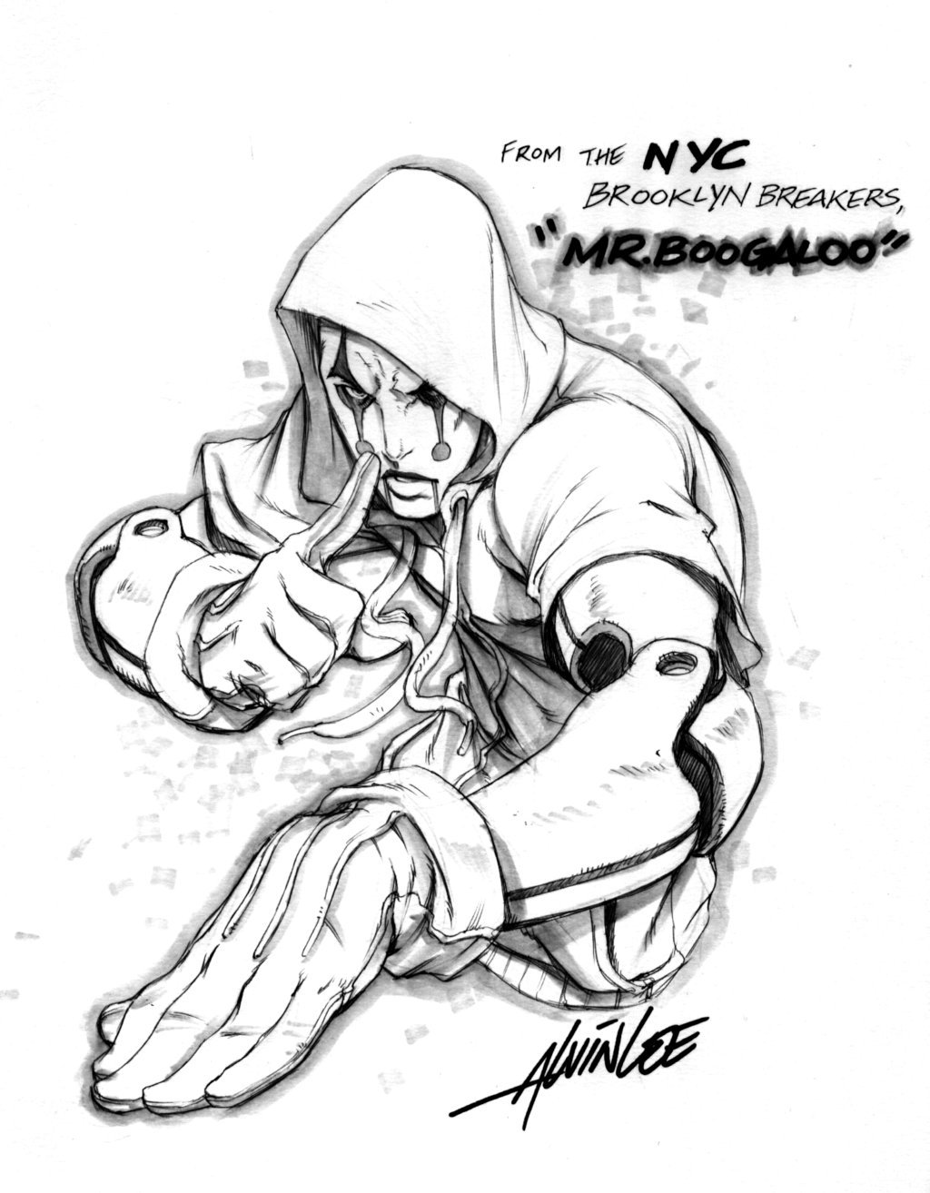 1024x1314 Fightin Game Character Concept By Alvinlee