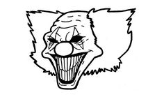 236x139 Evil Clown Drawings