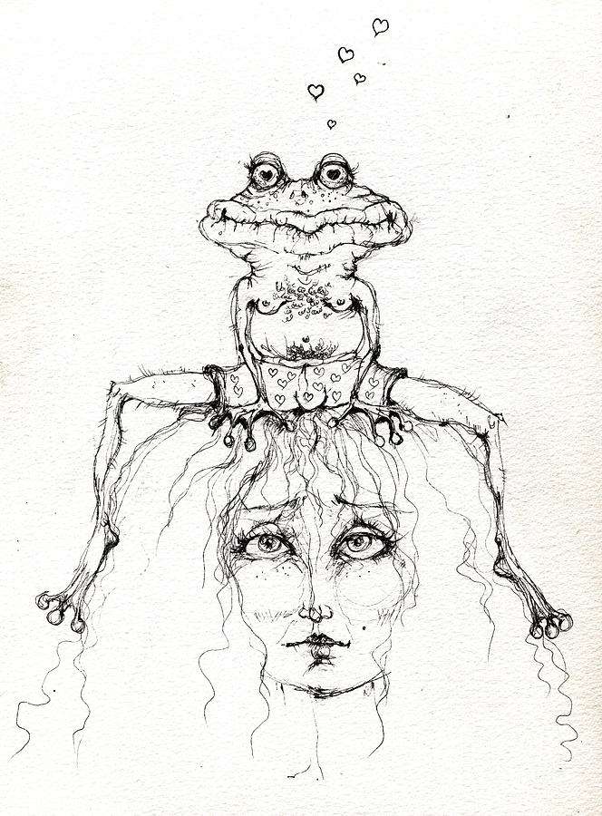 664x900 Toad Drawings Fine Art America