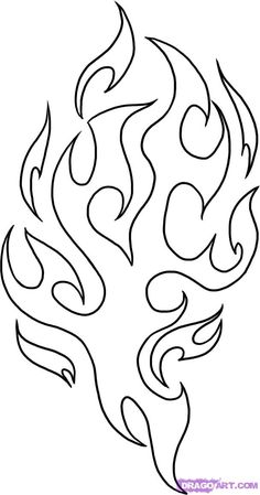236x449 Draw Flames Simple Pictures, Easy Drawings