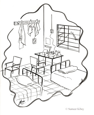 327x400 Sketchbook Reminiscing The Hostel Days