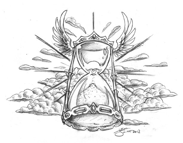 612x478 Hourglass Artwork