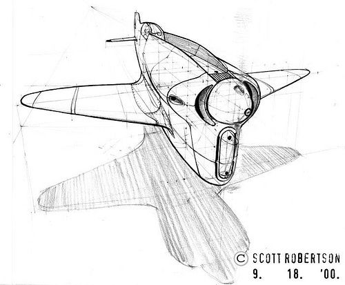 500x413 Plane 5 Planes, Sketches And Drawings