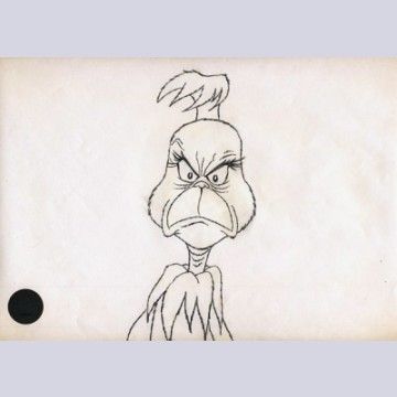 360x360 Christmas Characters Drawing Original Production Drawing