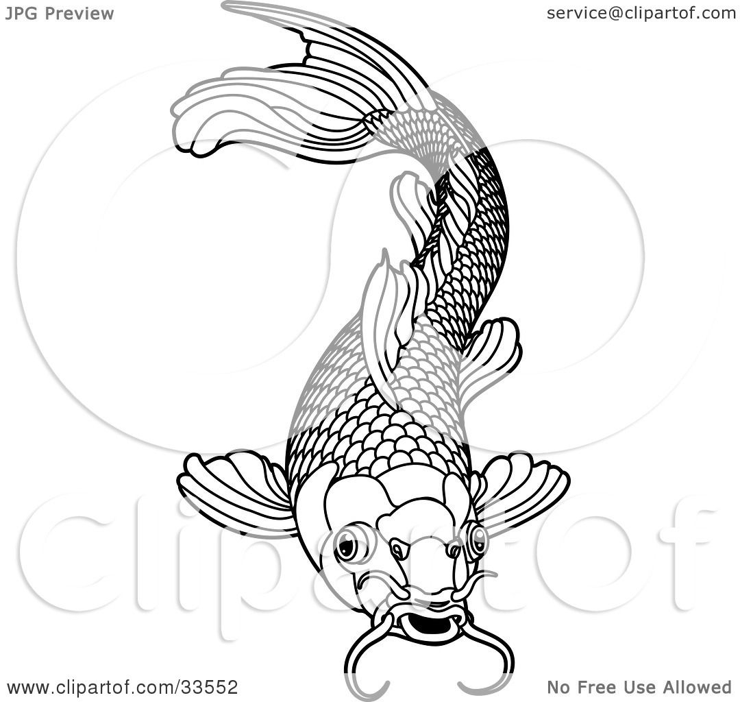 1080x1024 How To Draw Koi Scales Koi Clipart Fish Scale