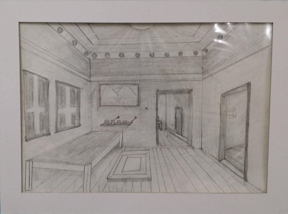 1000x745 Year 789 One Point Perspective Drawing Disco Room Creative Arts