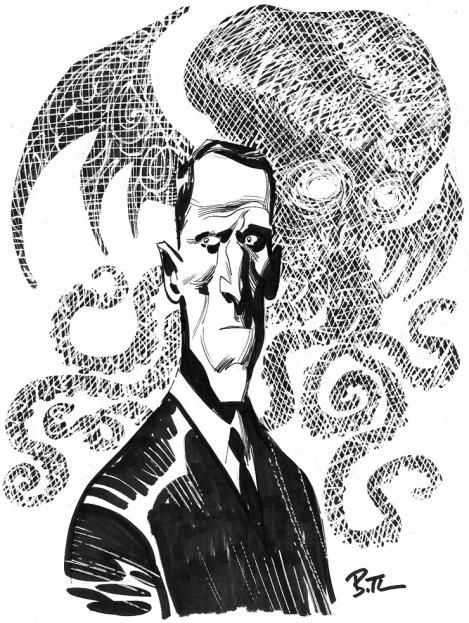 469x623 H.p. Lovecraft By Bruce Timm My Favorite Artists