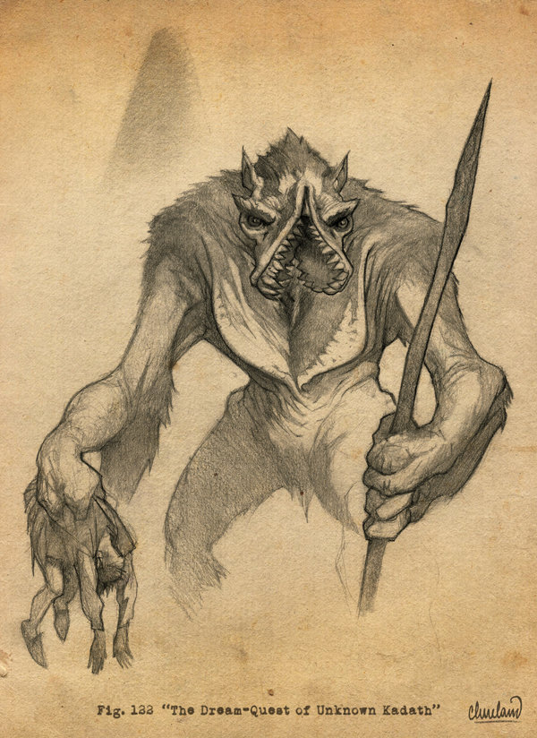 600x824 A Gug, From H.p. Lovecraft By Calebcleveland