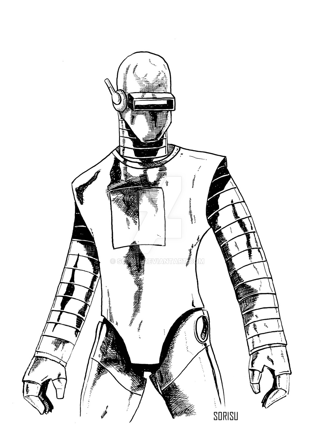 1024x1396 M 11, The Human Robot By Sorisu