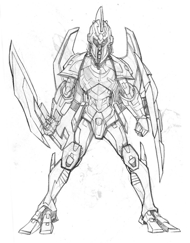 791x1010 Battle Robot By Rtisticmayhem