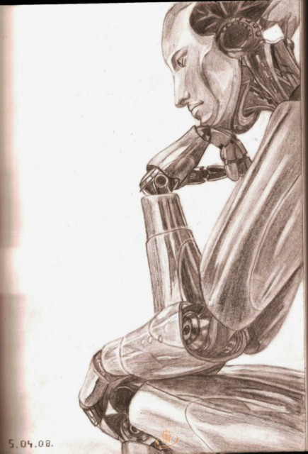 435x640 Human Robot By Mupuciite