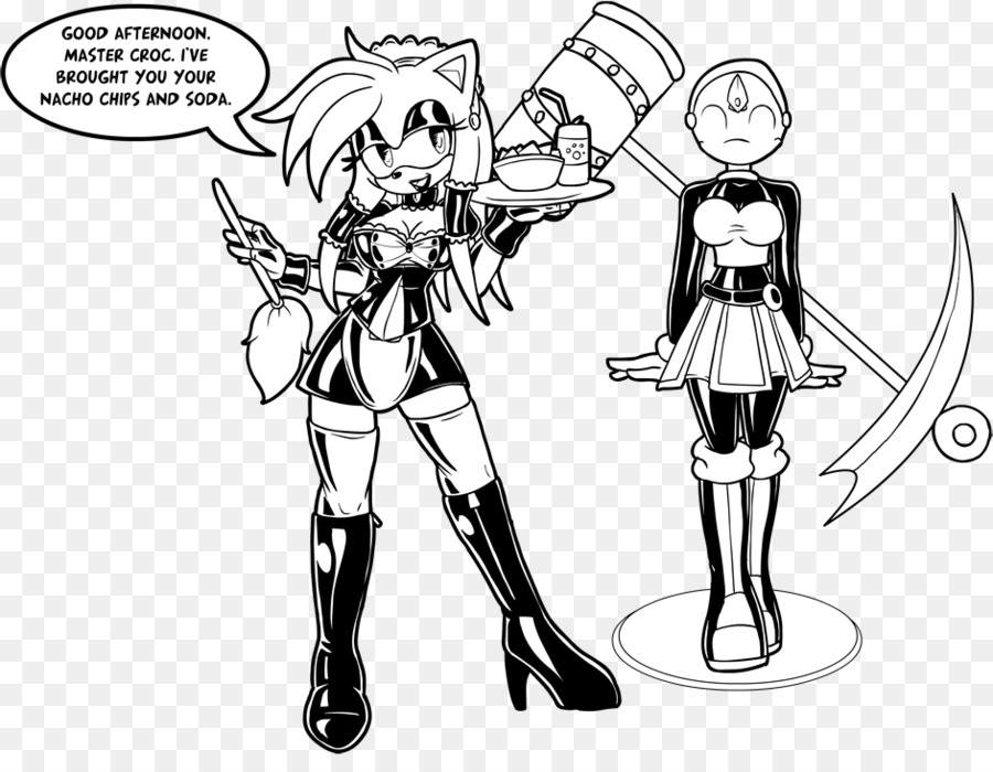 900x700 Drawing Female Robot Girl Sketch