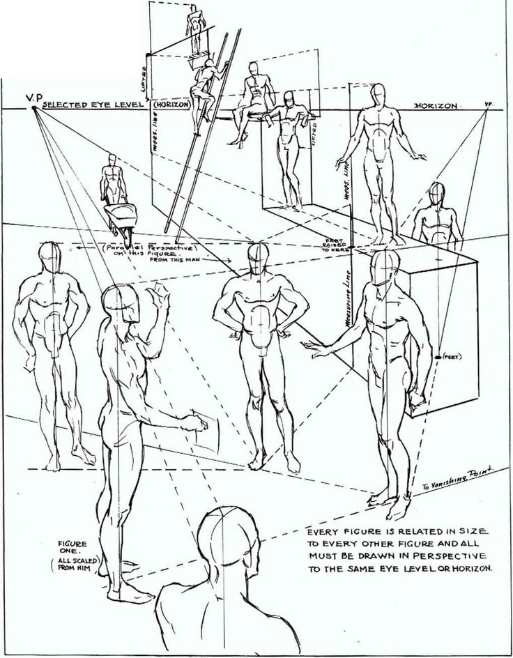 736x944 Pictures Figure Drawing In Perspective,