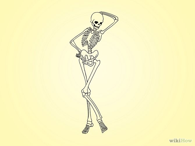 670x503 Drawn Skeleton Reference