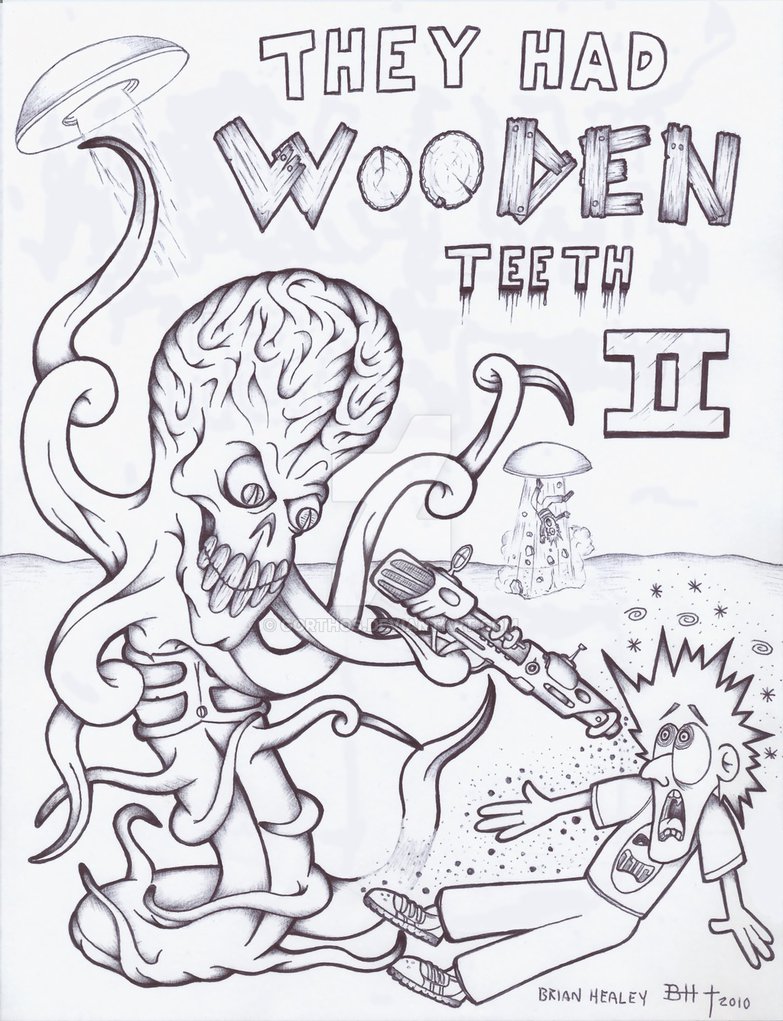 783x1021 They Had Wooden Teeth Ii By Gorthos